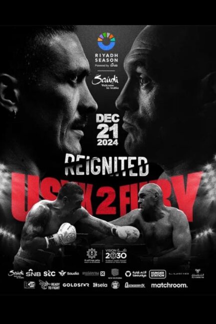 Riyadh Season – Usyk vs Fury 2: reignited